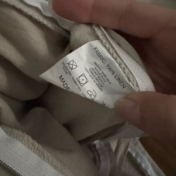 100% Linen Tan Zip Bottom Duvet Cover Size King Summer Lightweight - Picture 4 of 5